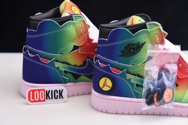 Bmlin X BALVIN AIR DC3481-900 JORDAN 1 HIGH OG J 0803